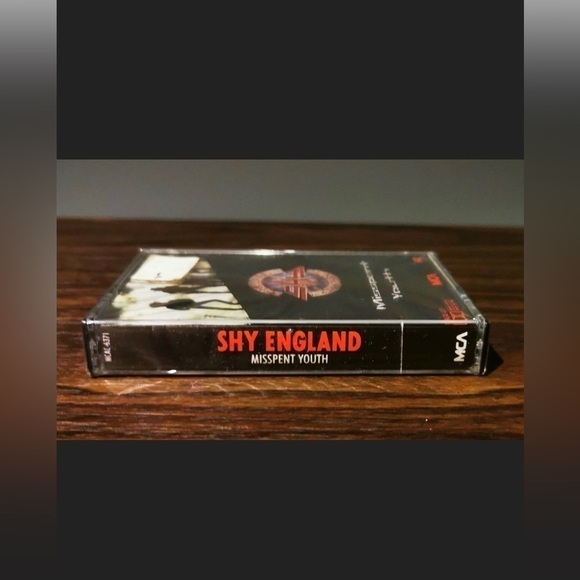 Shy - Shy England - Misspent Youth - New Sealed Cassette Tape - Picture 3 of 3